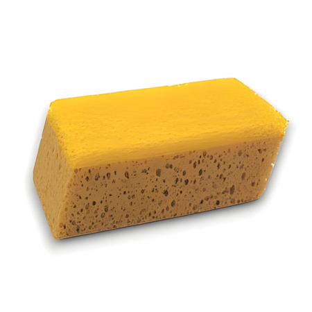 Burete de curatat cu 2 fete - 16x9x6cm
