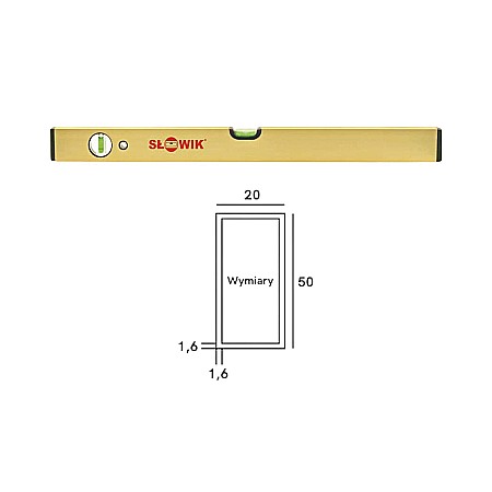 Boloboc profesional din aluminiu 100cm SLOWIK [1]