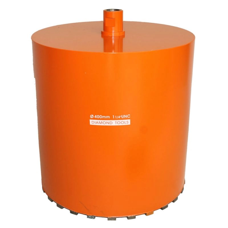 Accesorii scule si utilaje - Carota Bisonte 400 x 400 mm diamantat-sudat, prindere UNC 1 1/4″