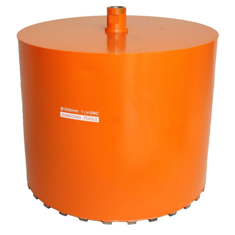 Accesorii scule si utilaje - Carota Bisonte 500 x 400 mm diamantat-sudat, prindere UNC 1 1/4″