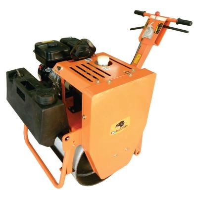 Placi de compactat - Cilindru vibrocompactor BISONTE CV300H 280 kg motor Honda GX160 5,5 cp