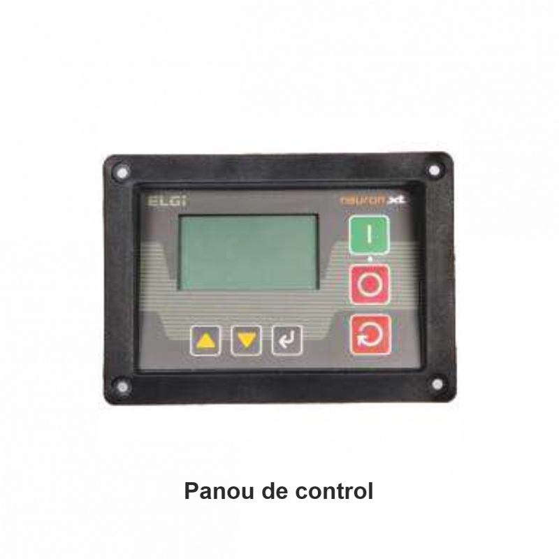 Compresor electric cu surub ELGI EN5-7bar debit 0.74mc/min, uscator si rez.270L inclus, 5.5kW/400V [2]