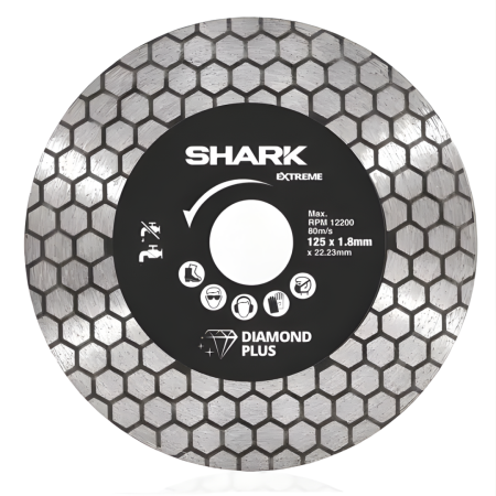 Produse - Disc diamantat tip fagure 125 X 22 X 1.8 mm