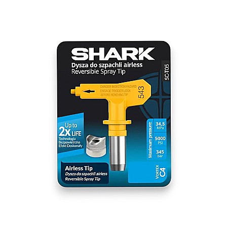 Piese pompe Airless - Duza glet 543 SHARK compatibil WAGNER TITAN BISONTE