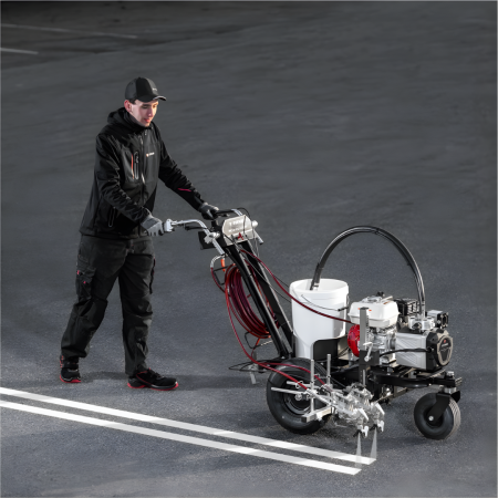 Echipament pentru marcaje Titan POWRLINER 5500 Honda GX 160 5.5 cp debit 4.7 l/min [5]