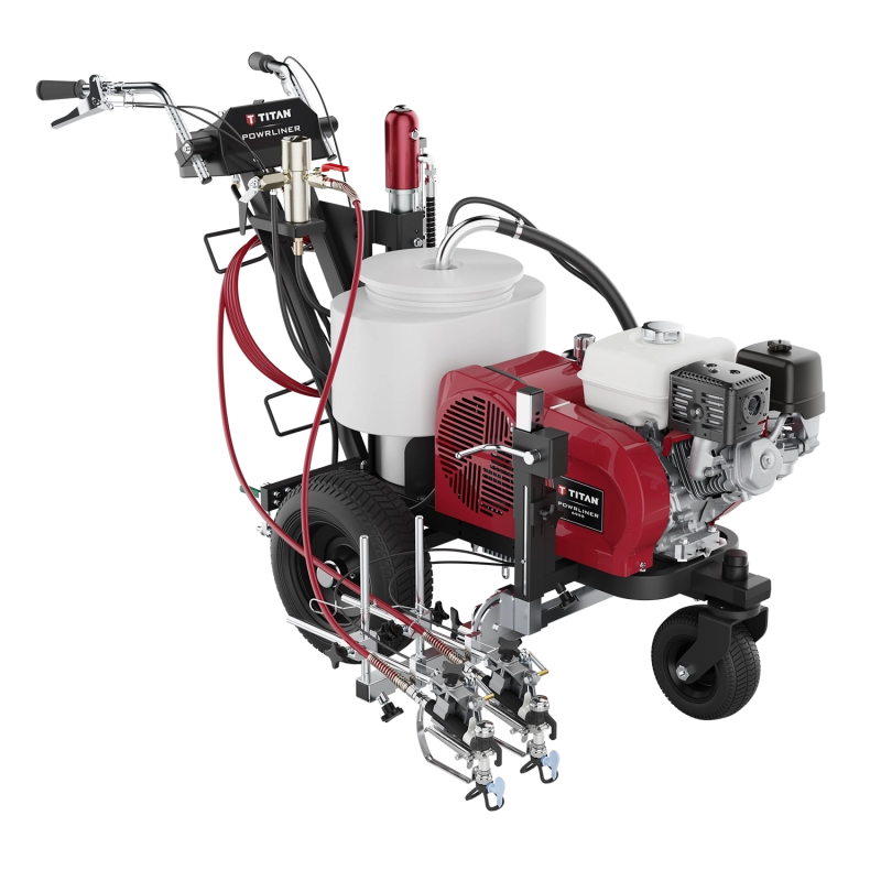 Echipamente de marcaje rutiere - Echipament pentru marcaje Titan POWRLINER 6955 Honda GX 160 4.8 cp debit 8.5 l/min