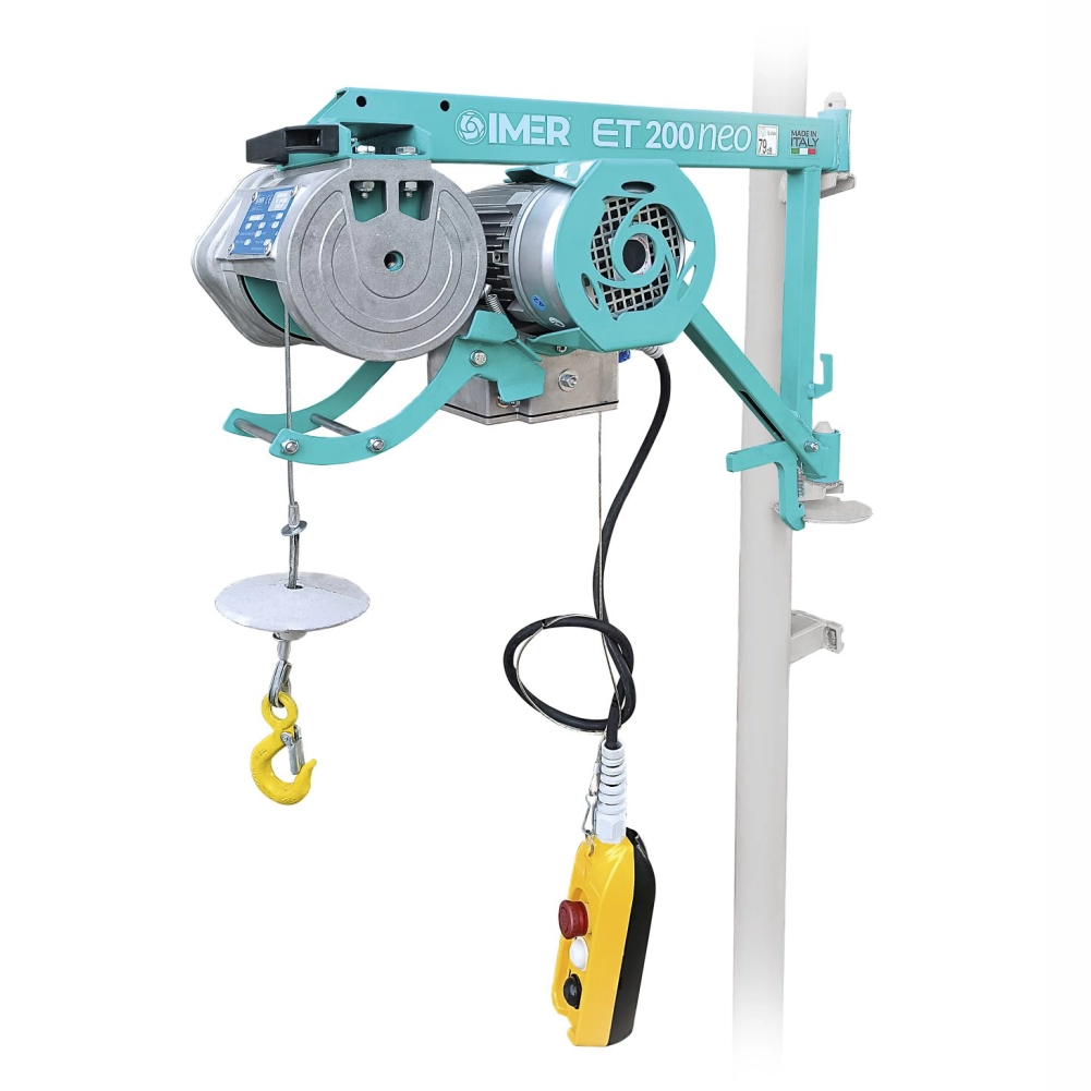 Electropalane - Electropalan IMER ET 200 NEO sarcina maxima 200 kg inaltime maxima 30 m motor 230V 0.75 kW