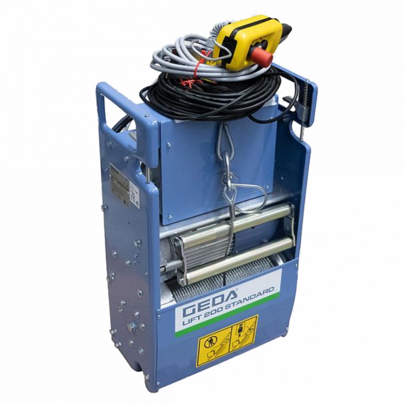 Elevator materiale constructii GEDA 200 STANDARD complet echipat, H=19,5m [6]