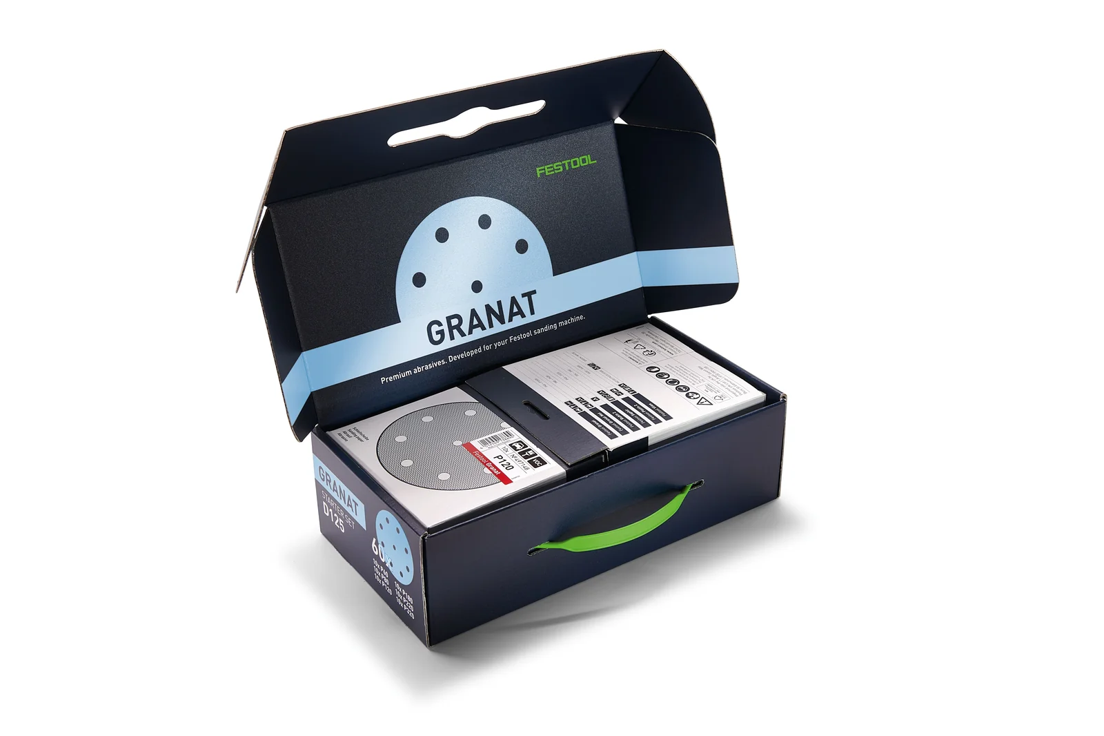 Festool Abrazive Granat D125 GR-Set