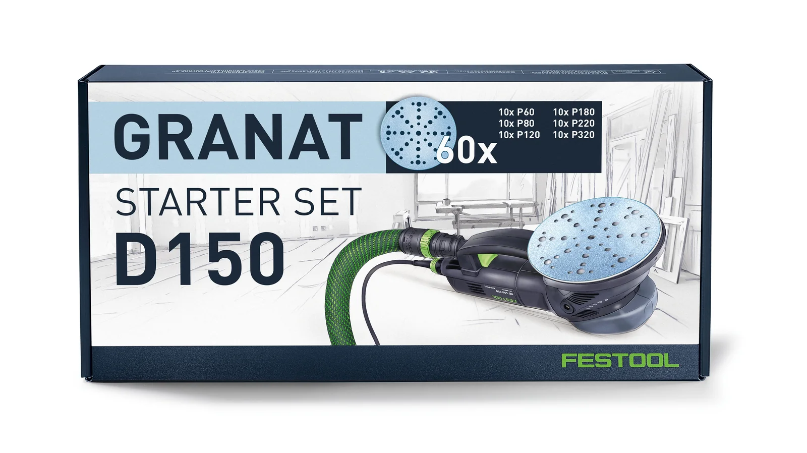 Festool Abrazive Granat D150 GR-Set [1]