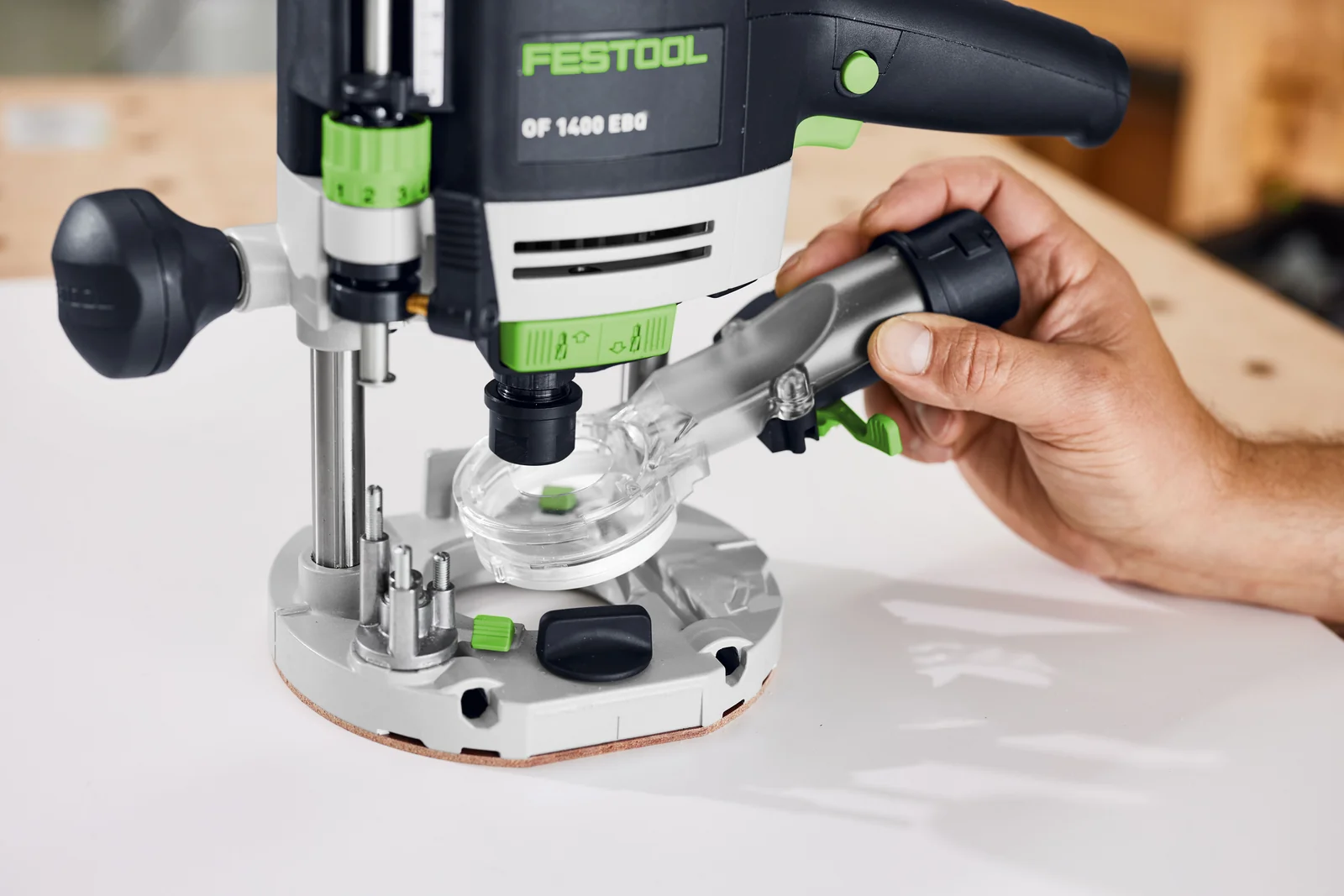 Festool Apărătoare de aspirare cu modul de iluminare LM-OF 1400 [2]