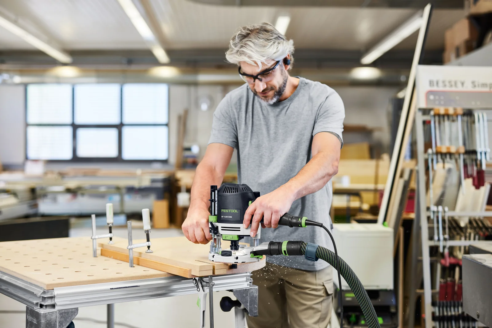 Festool Apărătoare de aspirare cu modul de iluminare LM-OF 1400 [4]