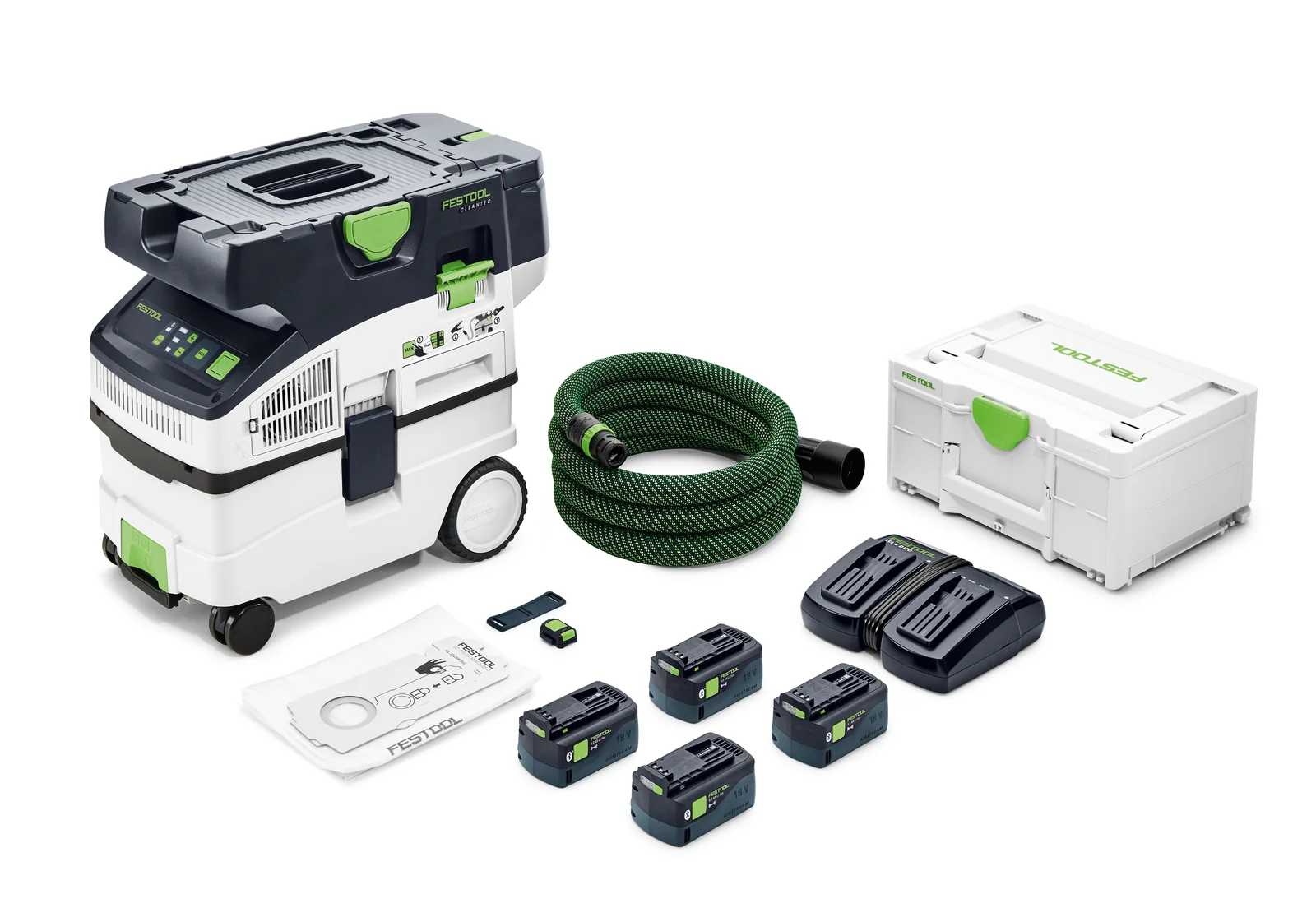 Festool Aspirator mobil cu acumulator CLEANTEC CTLC MIDI I-Plus