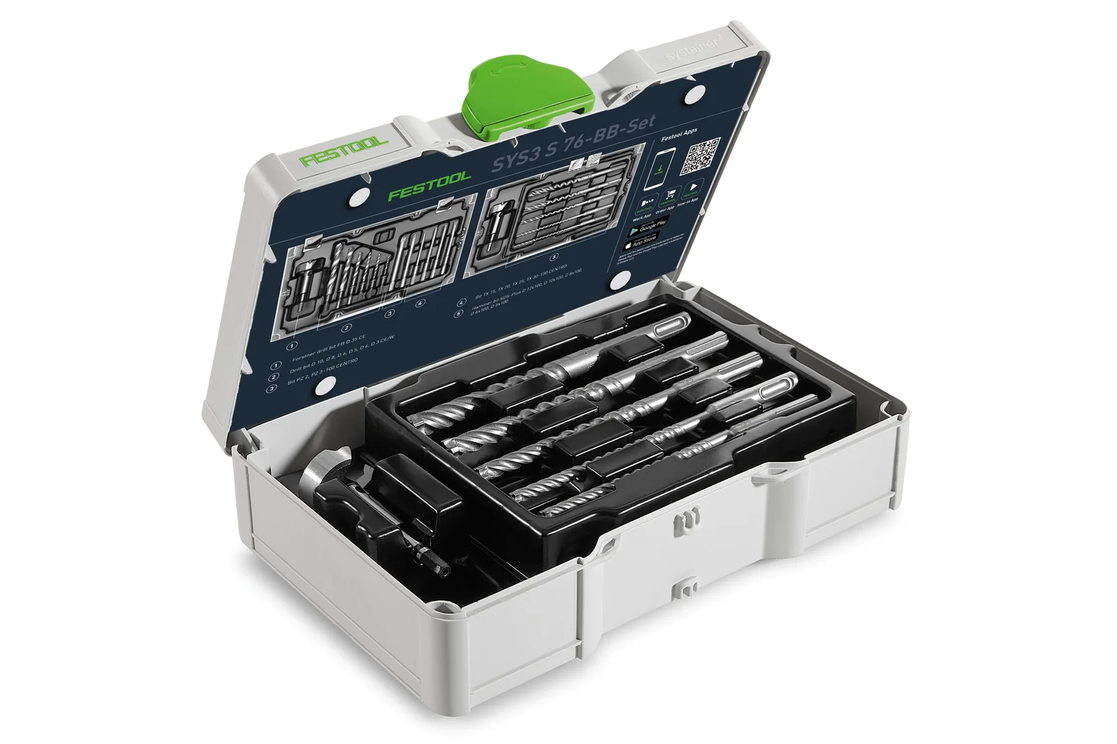 Festool Bit şi set de burghie SYS3 S 76-BB-Set [1]