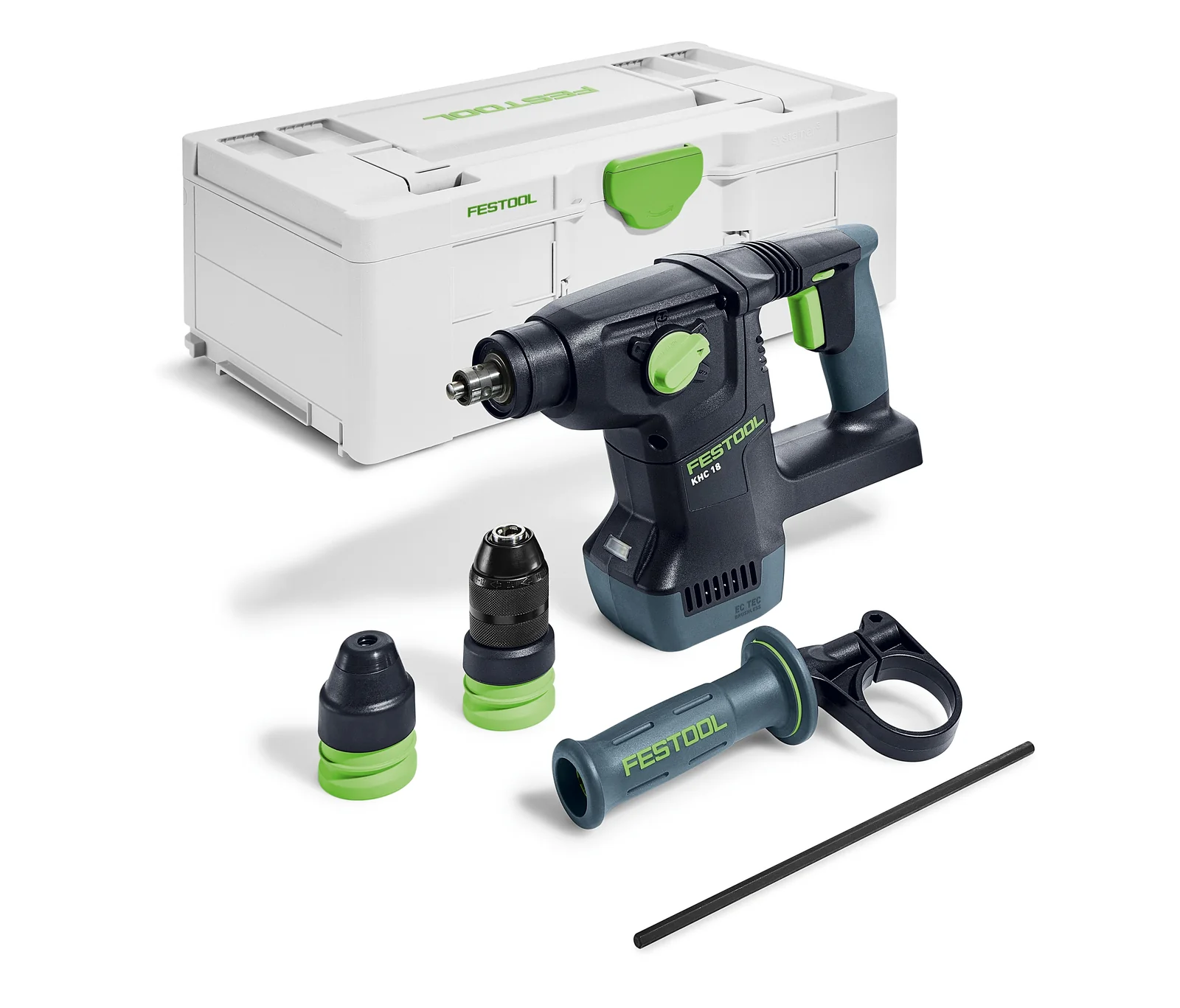 Ciocane rotopercutoare - Festool Ciocan combinat cu acumulator KHC 18 EB-Basic