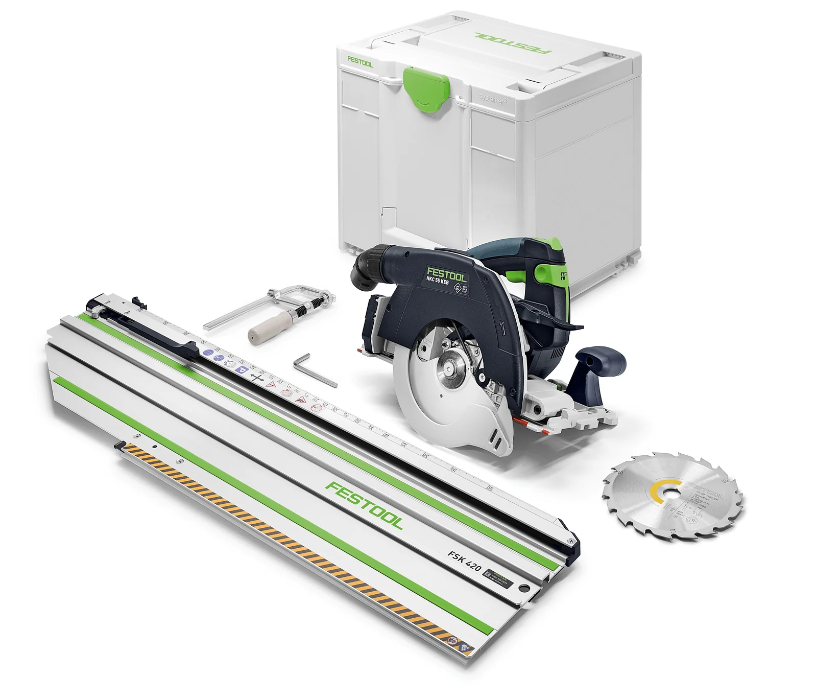 Festool Ferăstraie circulare manuale cu acumulatori HKC 55 KEB-Basic-FSK 420