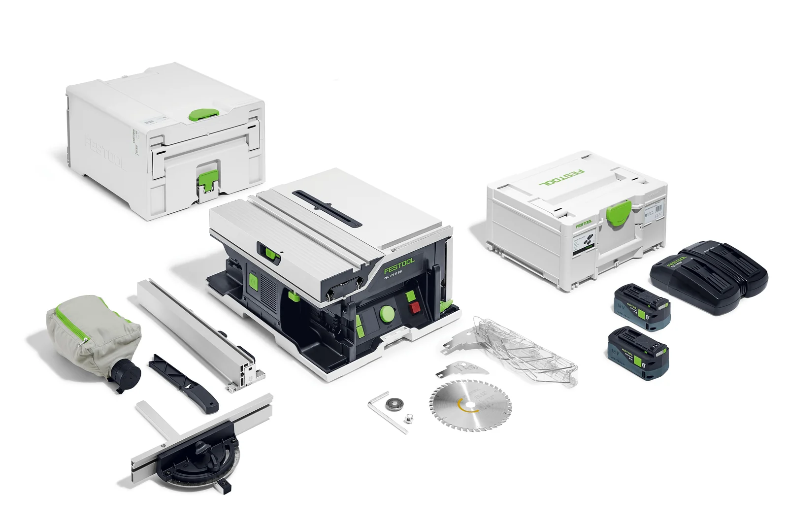 Festool Ferăstrău circular cu masă, cu acumulator CSC SYS 50 EBI-Plus