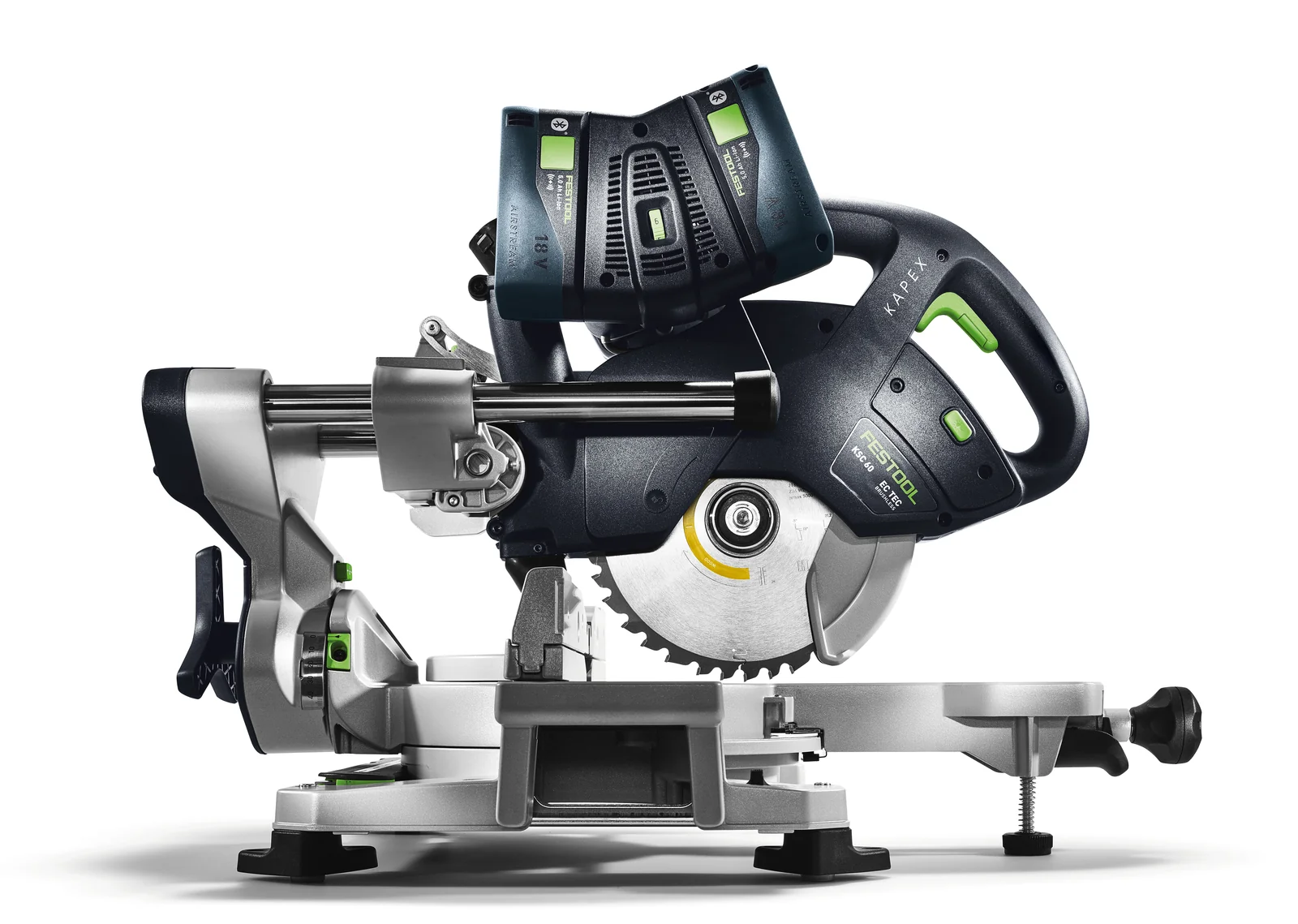 Festool Ferăstrău circular staţionar cu sanie de glisare cu acumulator KAPEX KSC 60 EB-Basic [3]
