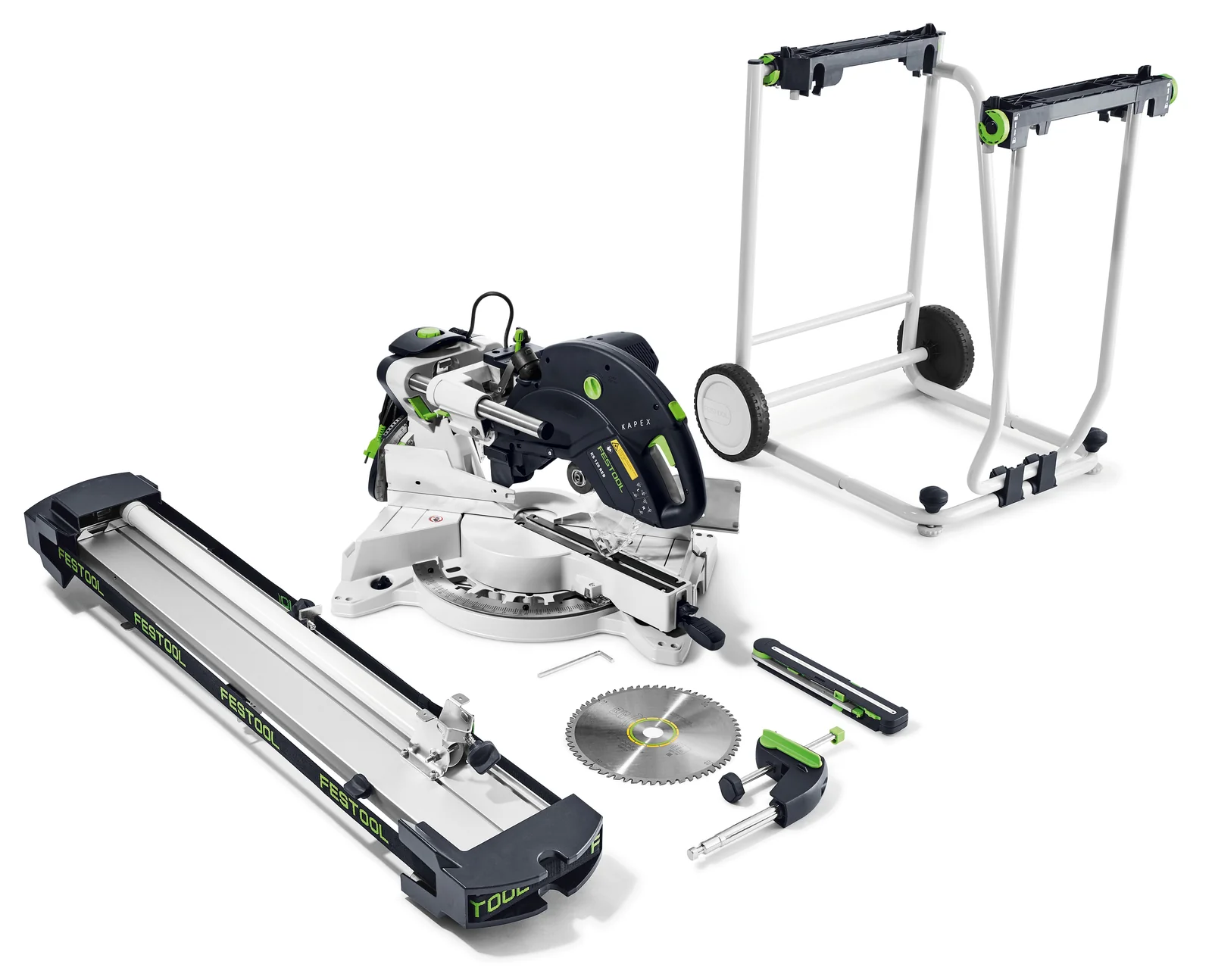 Festool Ferastrau circular stationar cu sanie de glisare KAPEX KS 120 REB-Set-UG