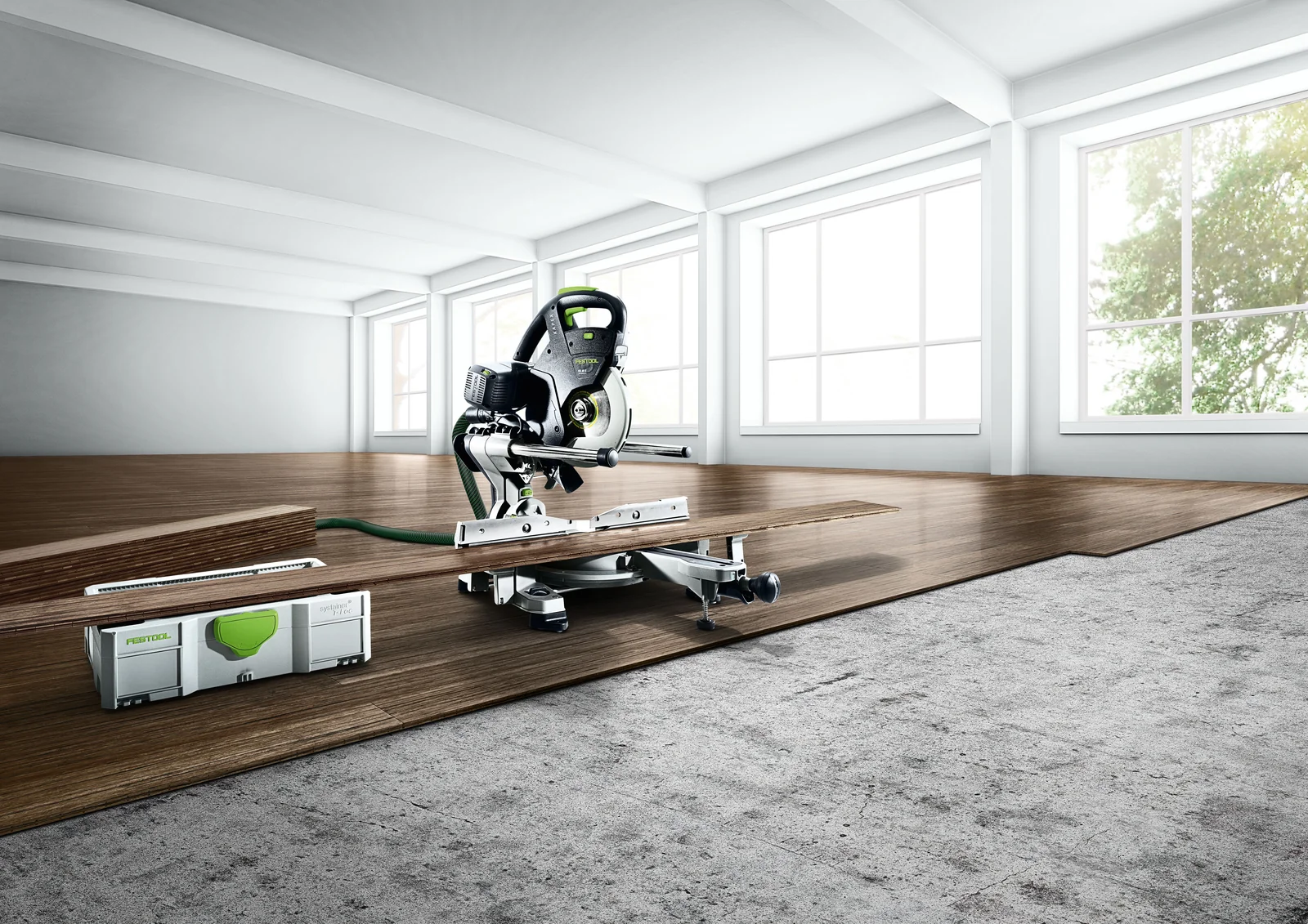 Festool Ferastrau circular stationar cu sanie de glisare KAPEX KS 60 E-Set [4]