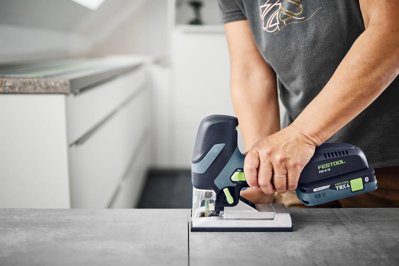 Festool Ferastrau vertical cu acumulator PSC-E 18 EB-Basic [6]