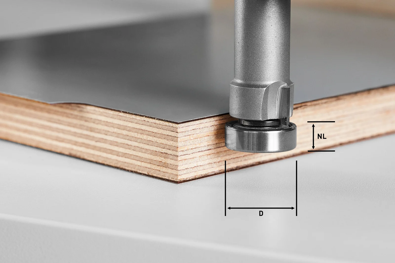 Pentru frezare - Festool Freza pentru muchii HW/KLS D22/8-OFK