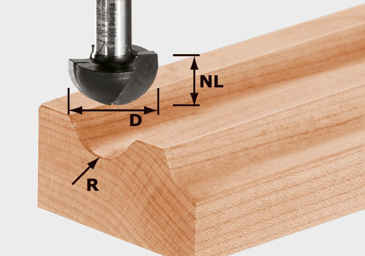 Freze (lemn) - Festool Freză tip cupă HW S8 R4