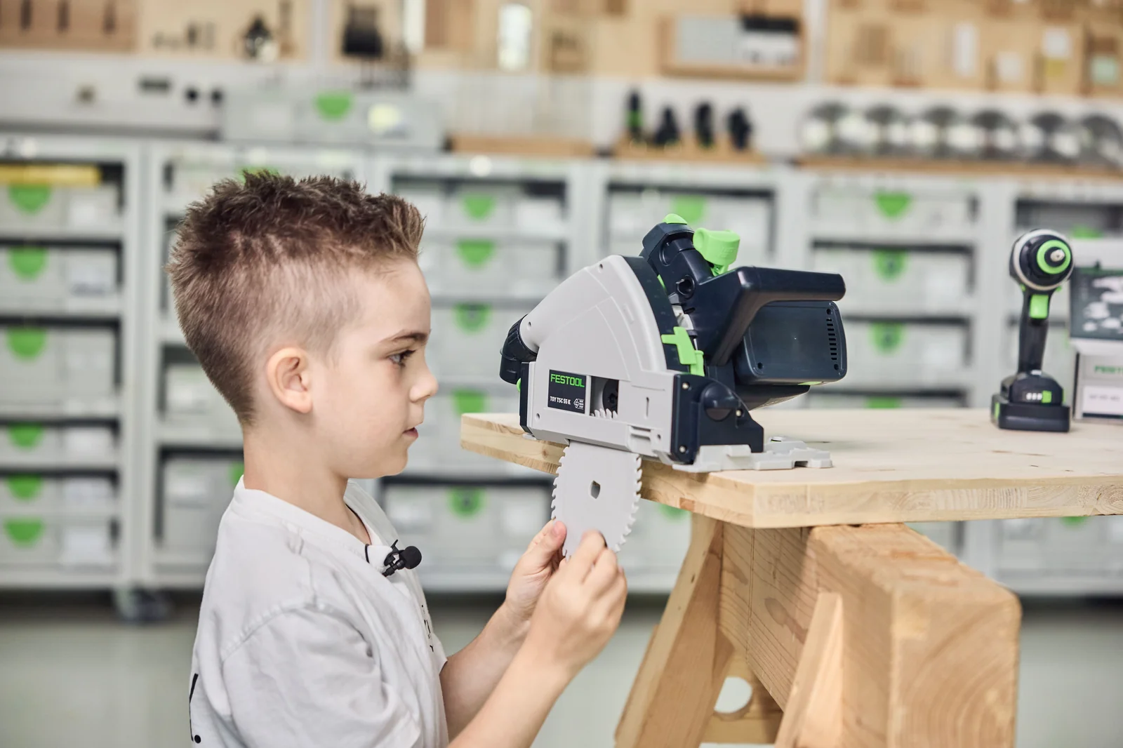 Festool Jucărie care imită ferăstrăul circular cu acumulator TY-TSC [3]