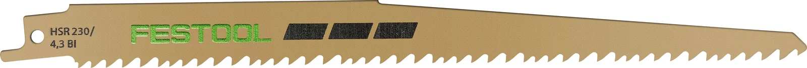 Panze ferastrau sabie - Festool Lame de ferăstrău cu sabie WOOD UNIVERSAL HSR 230/4,3 BI/5