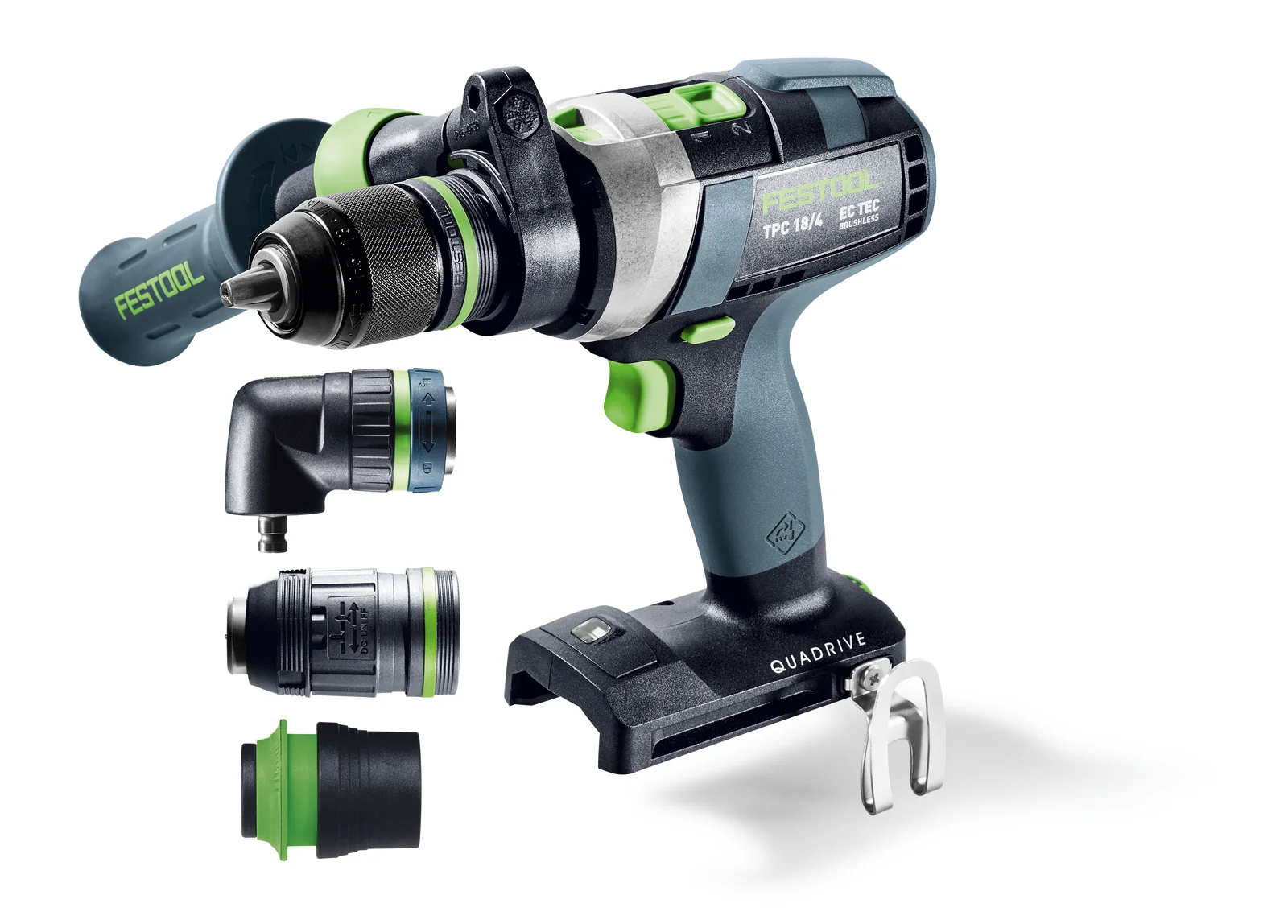 Festool Masina de gaurit cu percutie, cu acumulator QUADRIVE TPC 18/4 Basic-Set/XL [1]