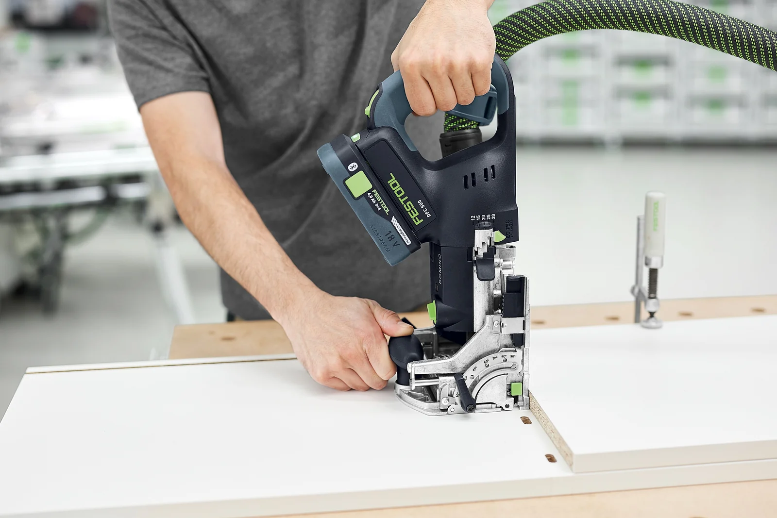Festool Masina pentru imbinari in lemn cu acumulator DOMINO DFC 500 E-Basic [5]