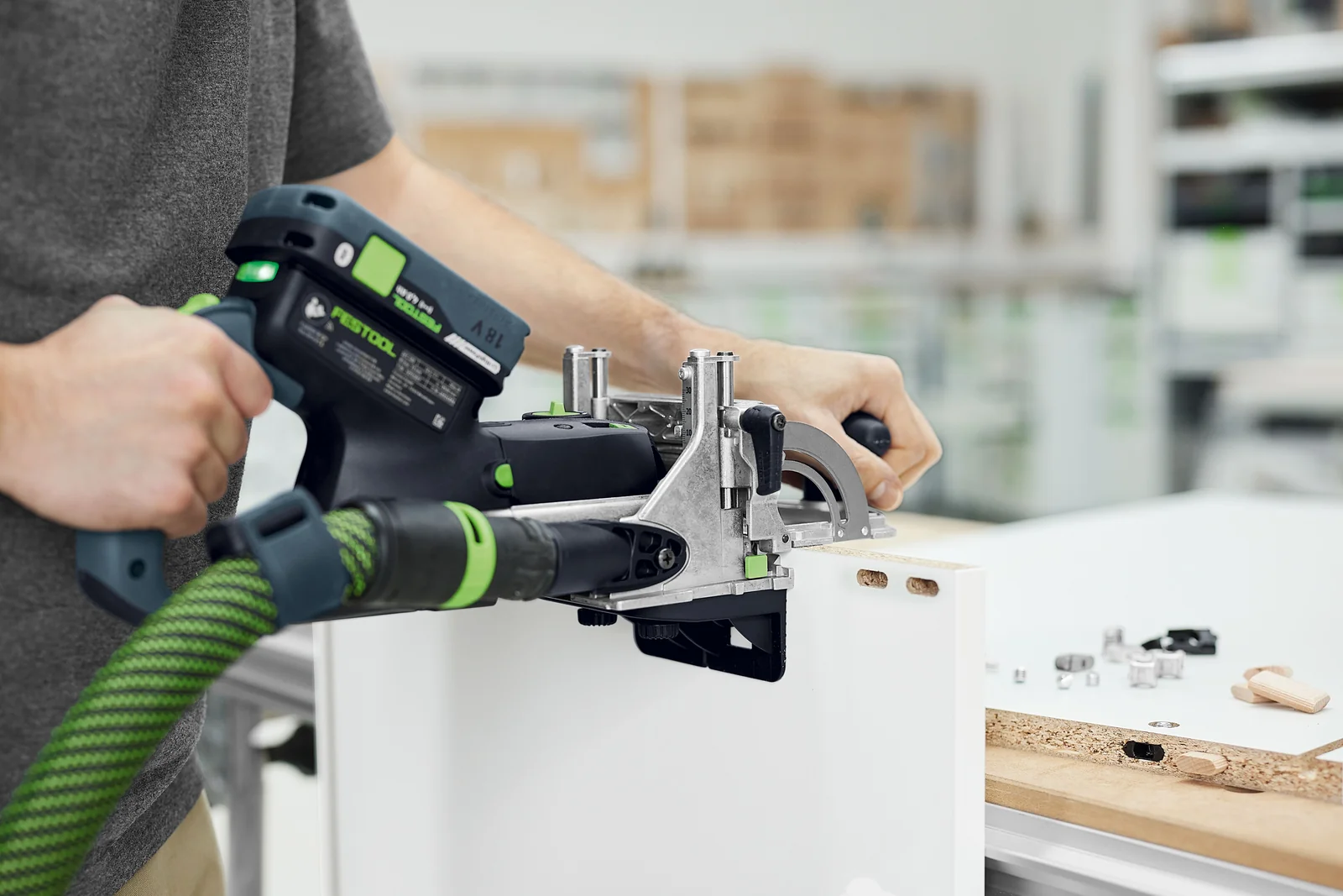 Festool Masina pentru imbinari in lemn cu acumulator DOMINO DFC 500 E-Basic [4]