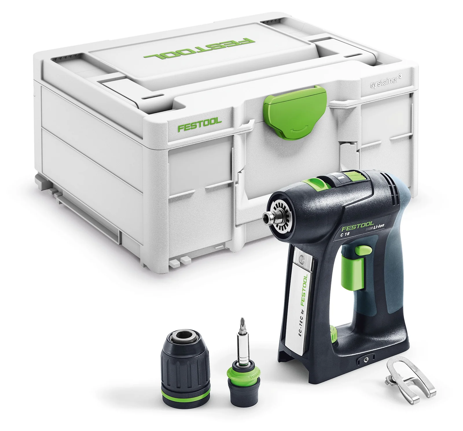 Festool Masini de gaurit si insurubat cu acumulatori C 18-Basic