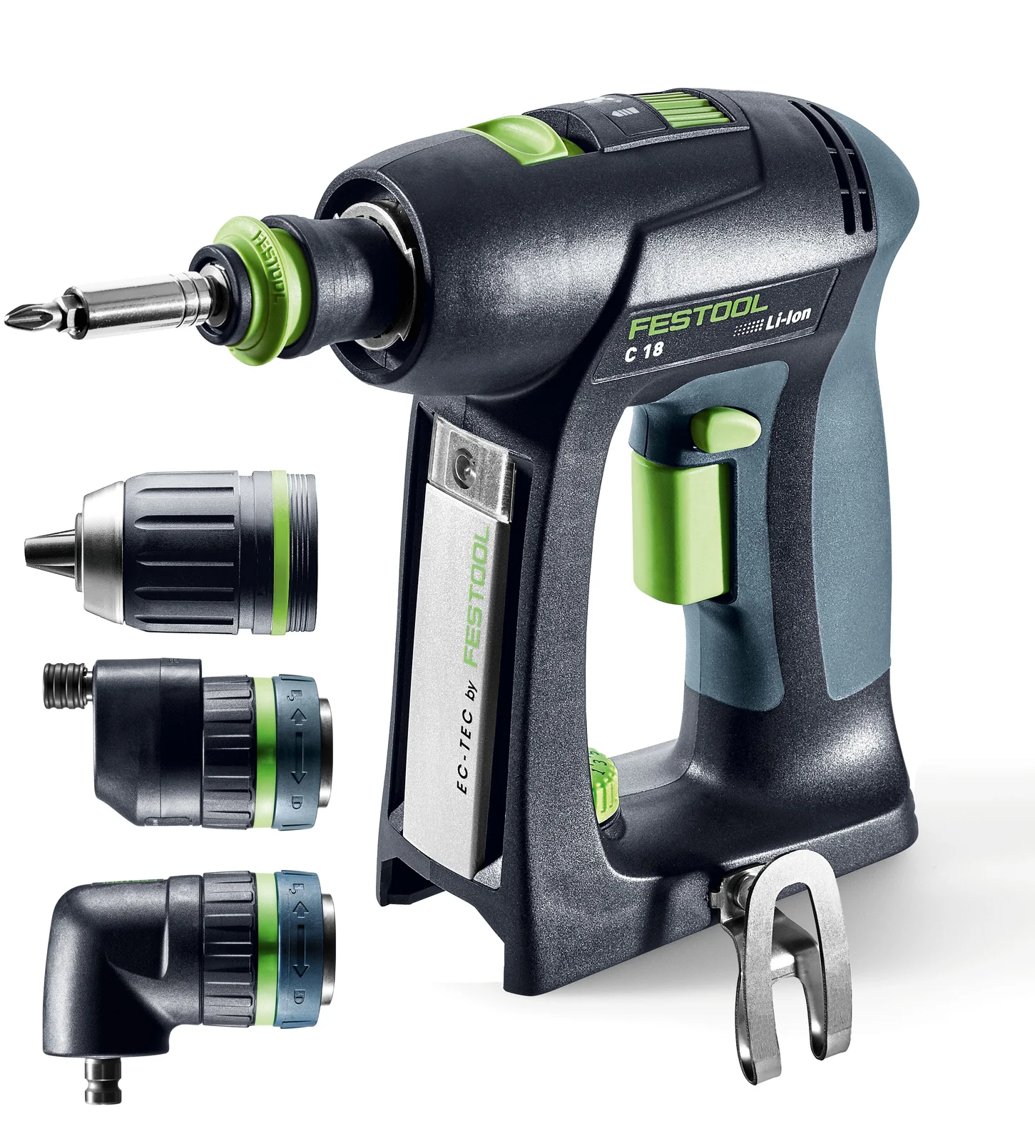 Festool Masini de gaurit si insurubat cu acumulatori C 18 Basic-Set [1]