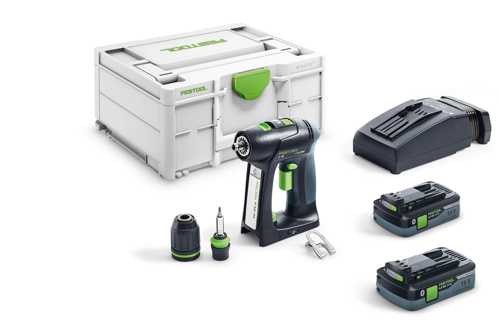 Festool Masini de gaurit si insurubat cu acumulatori C 18 HPC 4,0 I-Plus