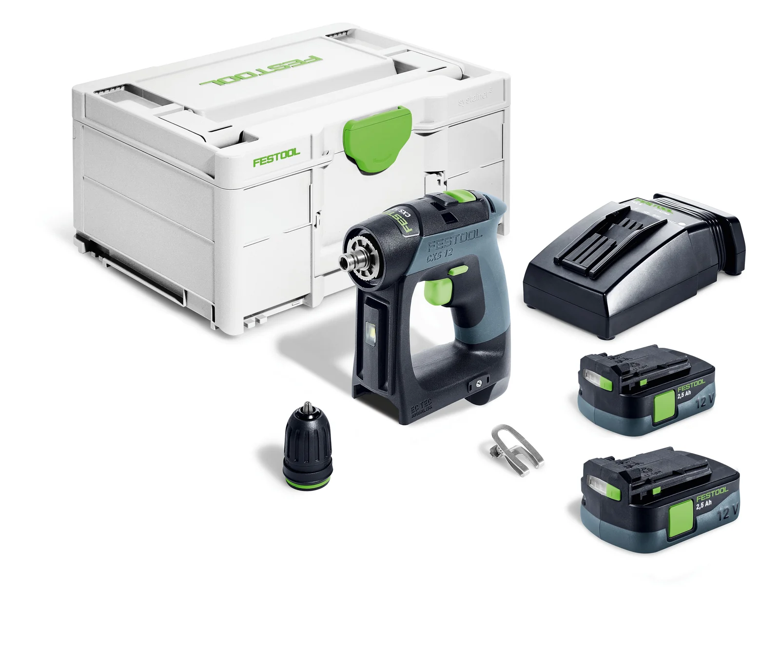 Festool Masini de gaurit si insurubat cu acumulatori CXS 12 2,5-Plus