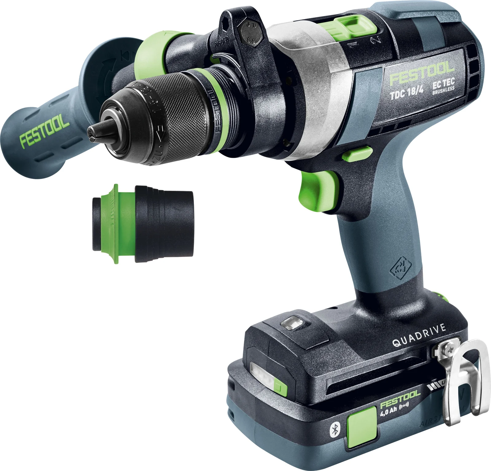 Festool Masini de gaurit si insurubat cu acumulatori QUADRIVE TDC 18/4 5,0/4,0 I-Plus [1]