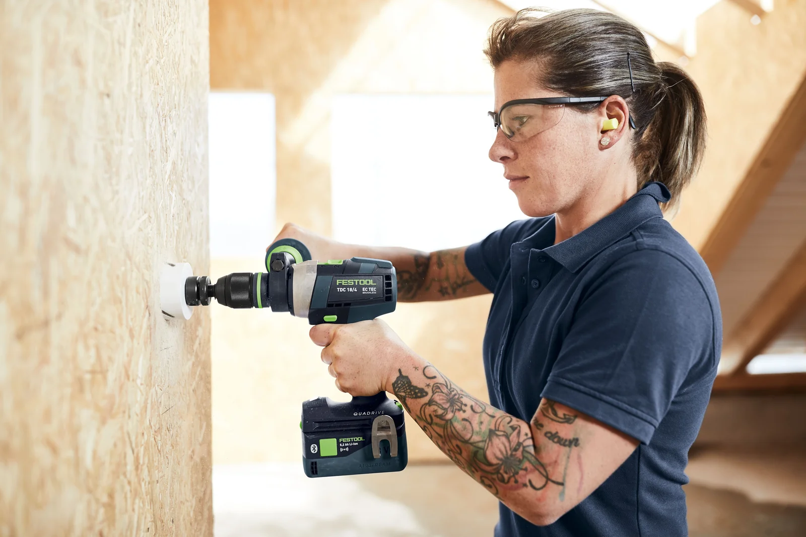 Festool Masini de gaurit si insurubat cu acumulatori QUADRIVE TDC 18/4-Basic [4]