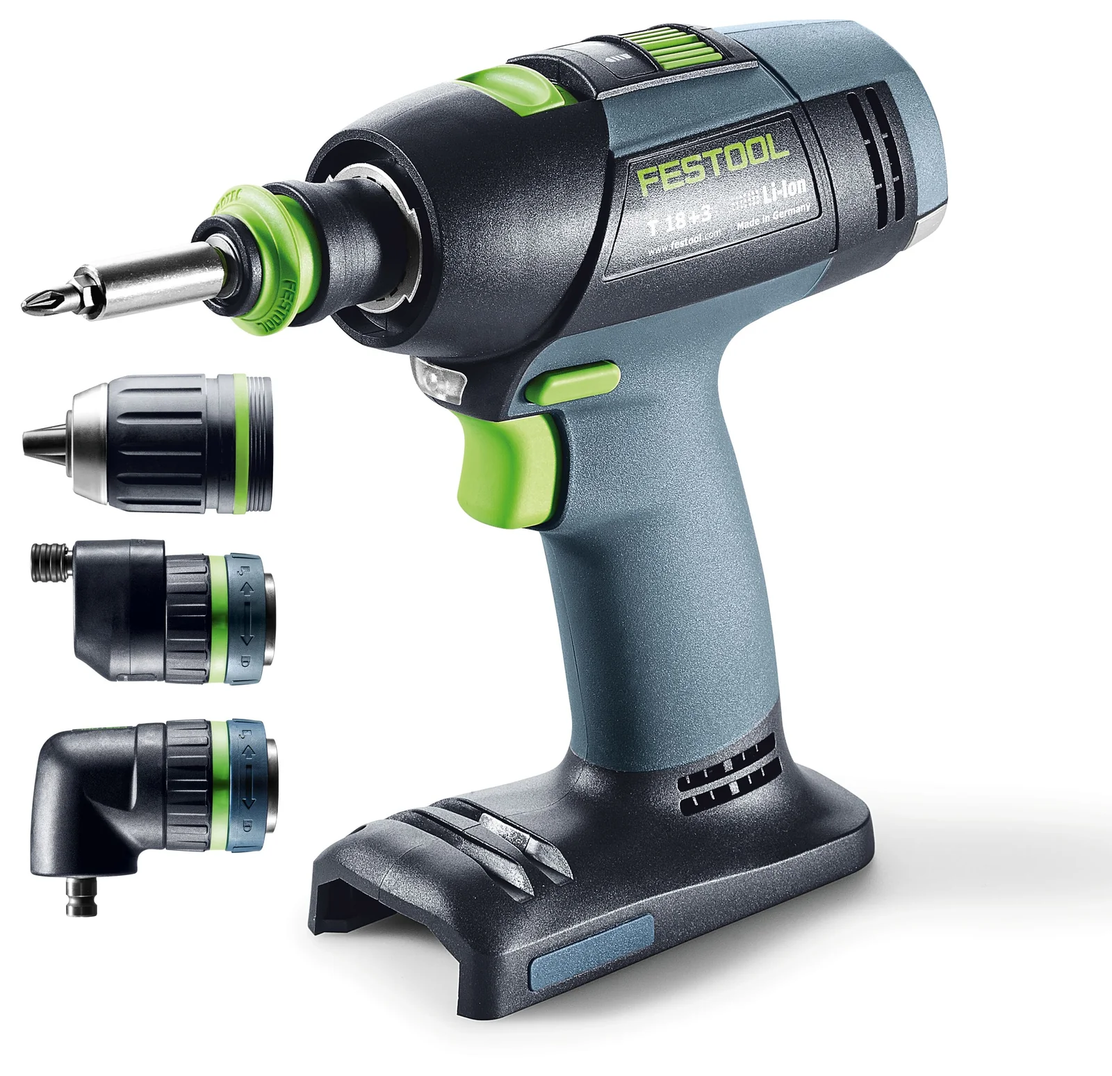 Festool Masini de gaurit si insurubat cu acumulatori T18+3 Basic-Set [1]