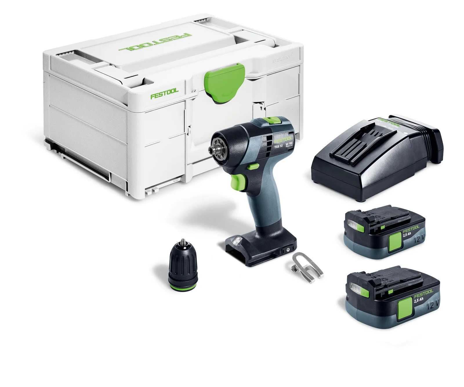 Festool Masini de gaurit si insurubat cu acumulatori TXS 12 2,5-Plus