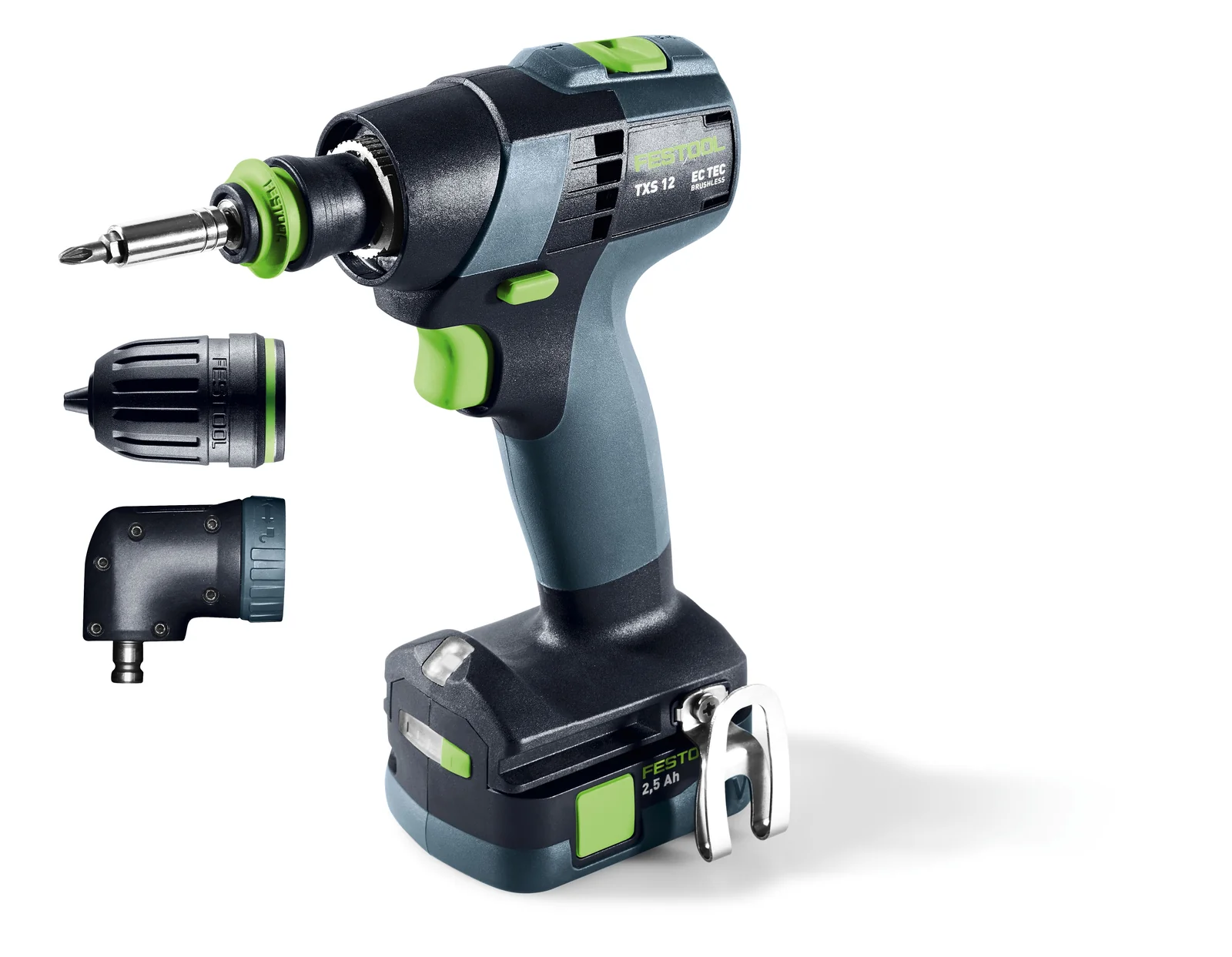 Festool Masini de gaurit si insurubat cu acumulatori TXS 12 2,5-Set [1]