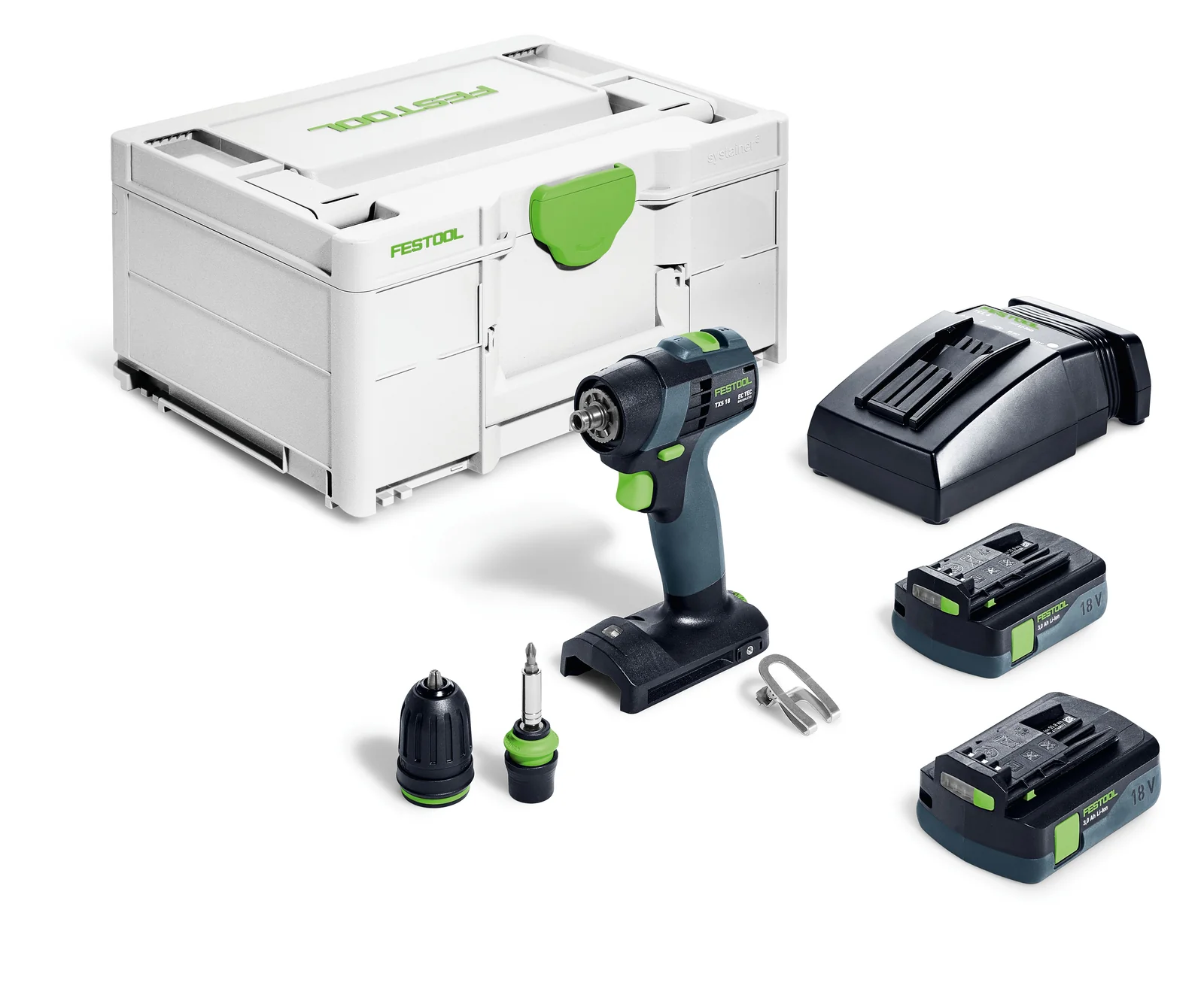 Festool Masini de gaurit si insurubat cu acumulatori TXS 18 C 3,0-Plus