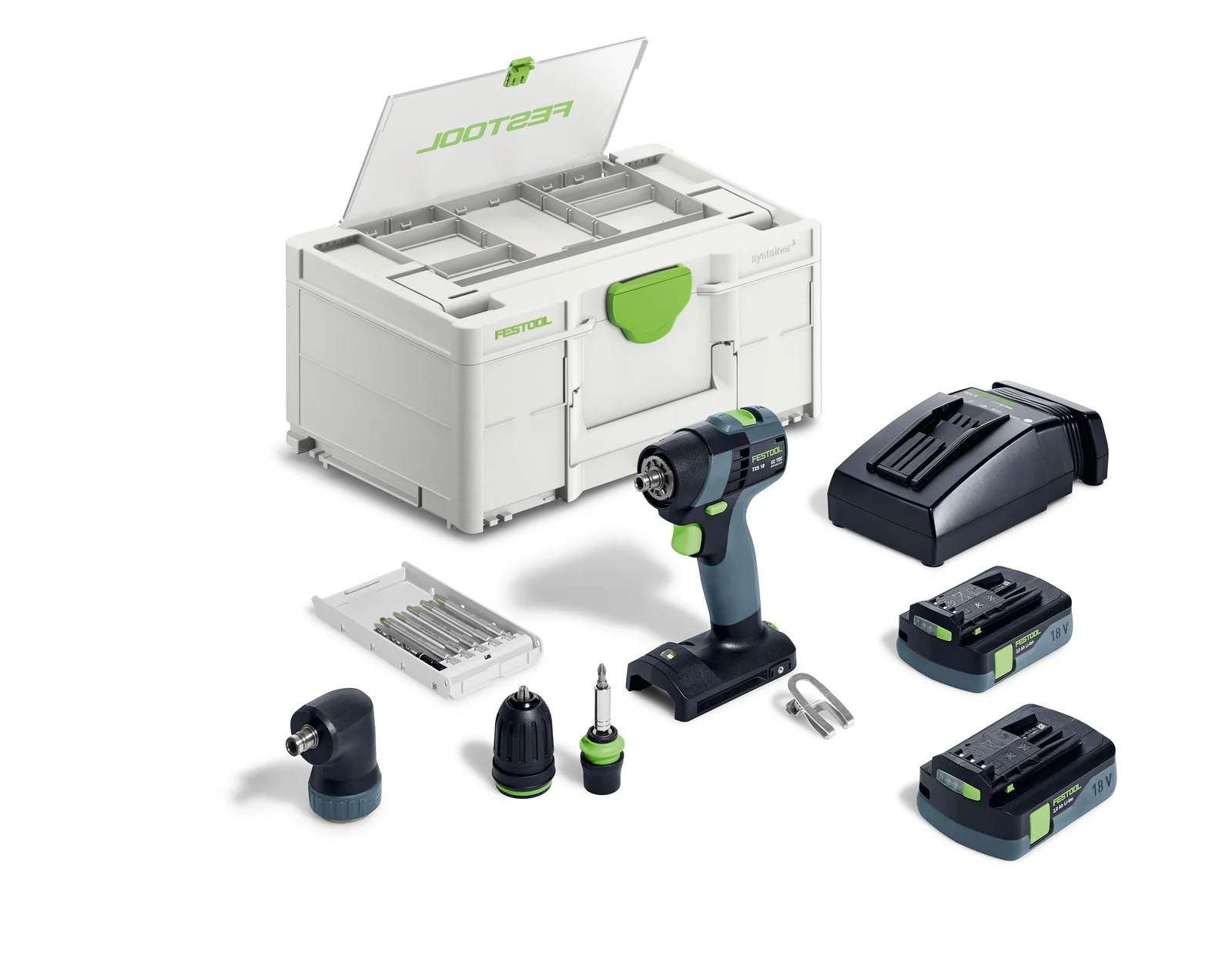 Festool Masini de gaurit si insurubat cu acumulatori TXS 18 C 3,0-Set
