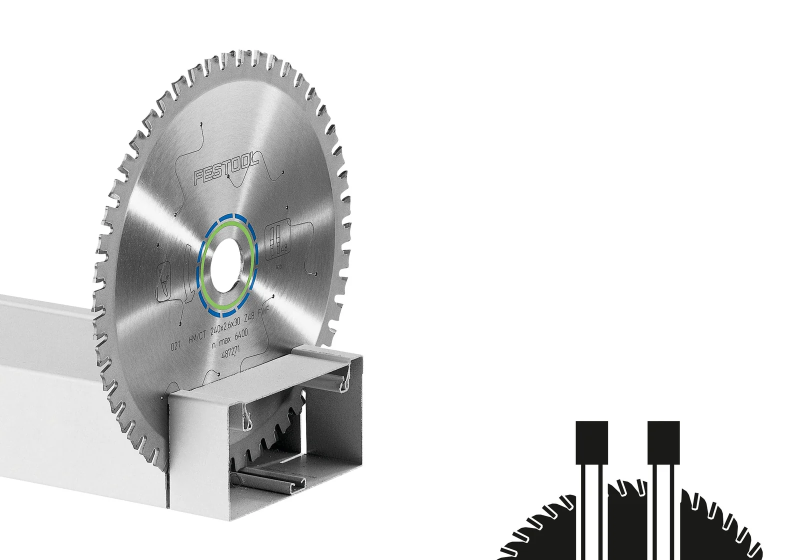 Panze ferastrau circular - Festool Panza de ferastrau STEEL HW 210x2,2x30 F36