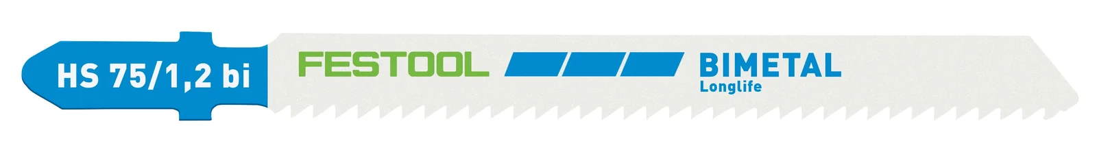Accesorii Scule Electrice - Festool Panza de ferastrau vertical METAL STEEL/STAINLESS STEEL HS 75/1,2 BI/5