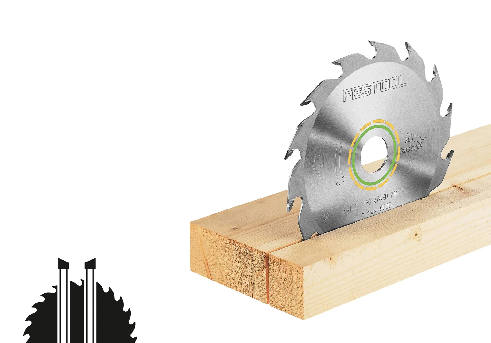 Festool Panza de ferastrau WOOD RIP CUT HW 225x2,6x30 PW18