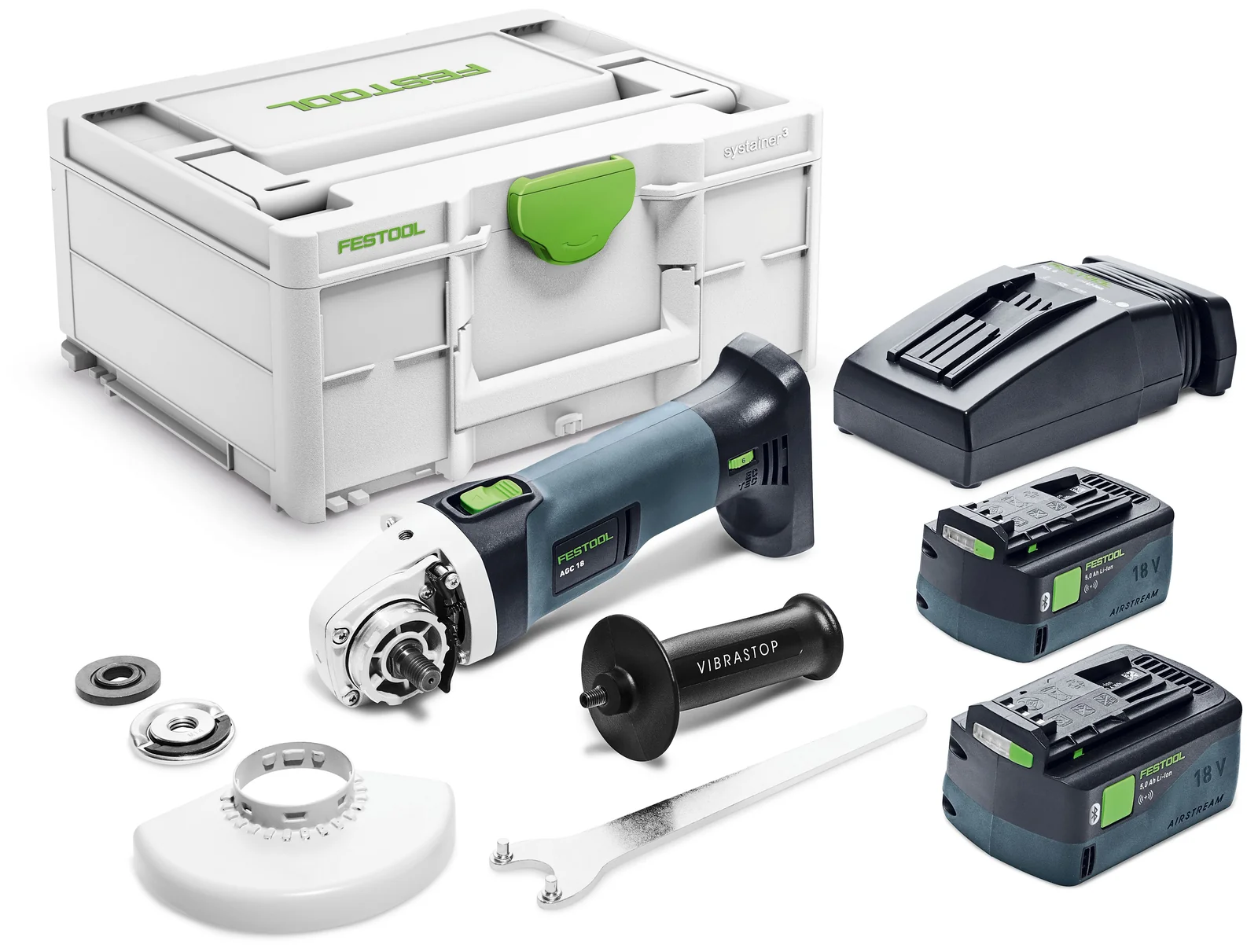 Festool Polizor unghiular cu acumulator AGC 18-125 5,0 EBI-Plus