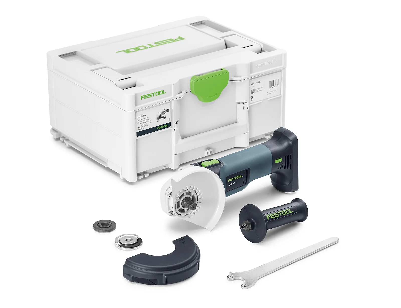 Festool Polizor unghiular cu acumulator AGC 18-125 EB-Basic