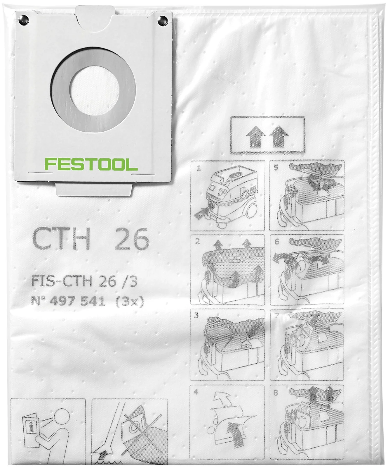 Festool Sac de filtrare de siguranta FIS-CTH 48/3