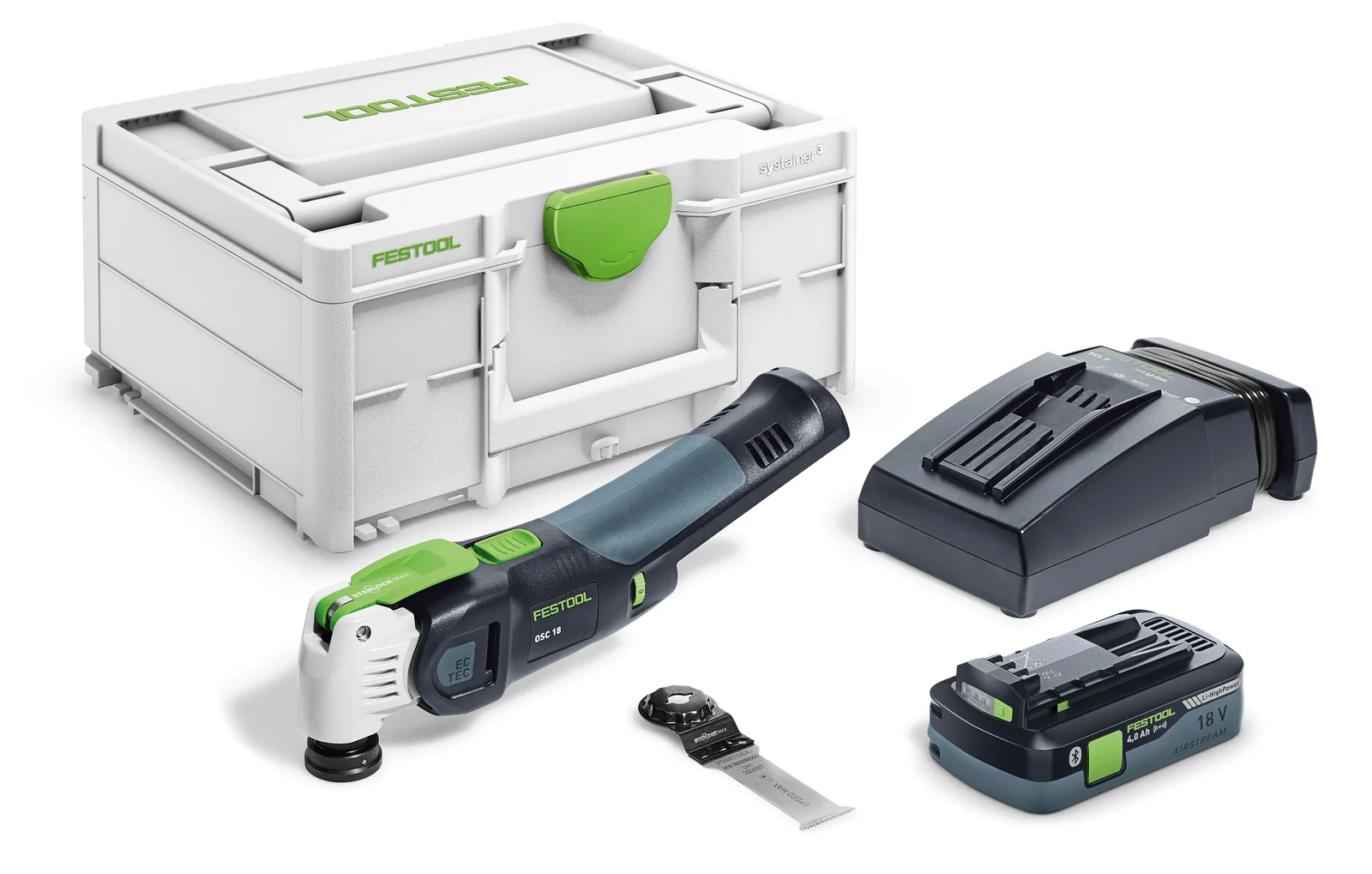 Festool Sculă electrică oscilatoare multifuncţională cu acumulator VECTURO OSC 18 HPC 4,0 EI-Plus